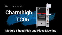 TC06 โมดูลทั่วไป 6 หัวเลือกและวางเครื่องความกว้าง 89cm