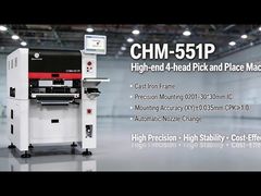เครื่องหยิบและวางโครงเหล็กหล่อ 4 หัว CHM-551P แบบผสม