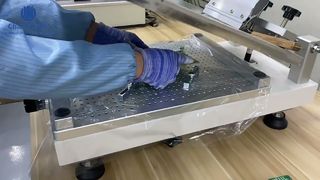 เครื่องพิมพ์ลายฉลุกระบอกไฮดรอลิก 4532