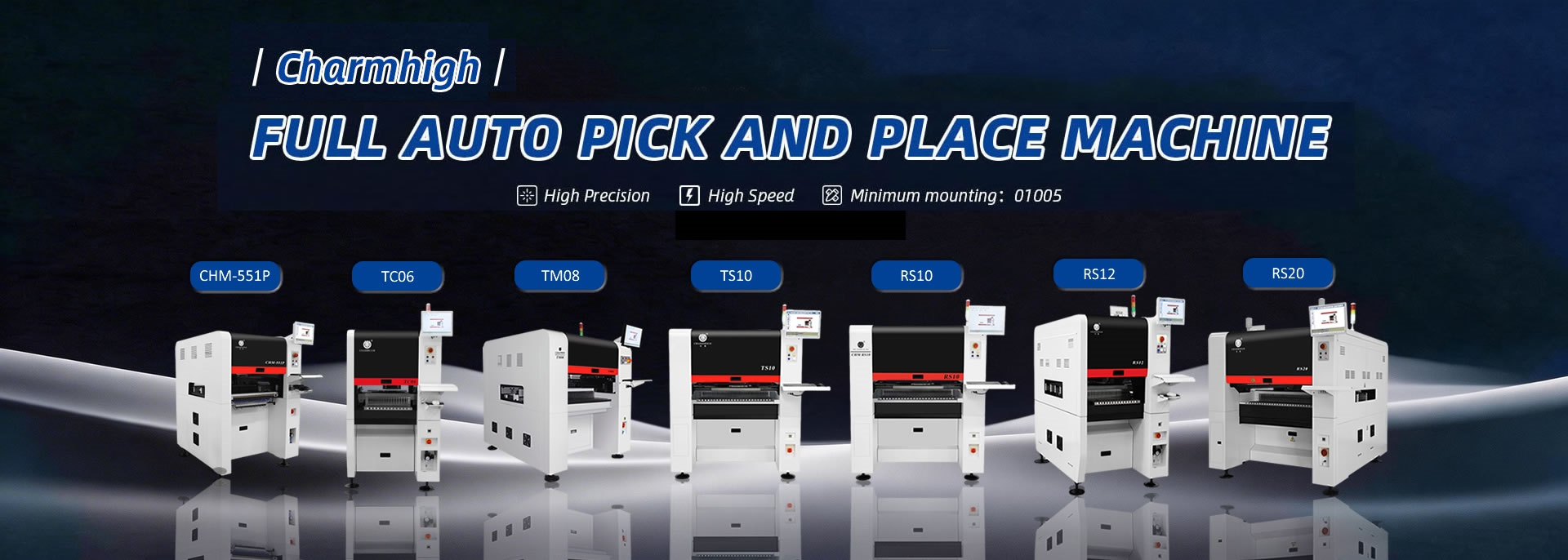 คุณภาพ เลือกและวางเครื่อง SMT โรงงาน