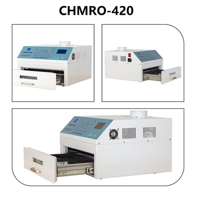 Charmhigh 420 Reflow Oven 300 * 300mm Hot Air + Infrared 2500w SMT Heating Station