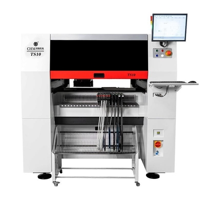 อัตโนมัติครบ 10 หัว SMT SMD Pick And Place Machine 01005 เครื่องผลิต PCBA