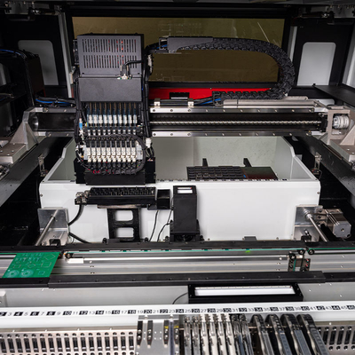 อัตโนมัติครบ 10 หัว SMT SMD Pick And Place Machine 01005 เครื่องผลิต PCBA