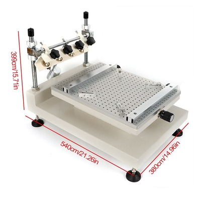 เครื่องพิมพ์ลายฉลุความแม่นยำสูงเครื่องพิมพ์ไหม 3040 ทำงานร่วมกับ SMT Pick And Place Machine