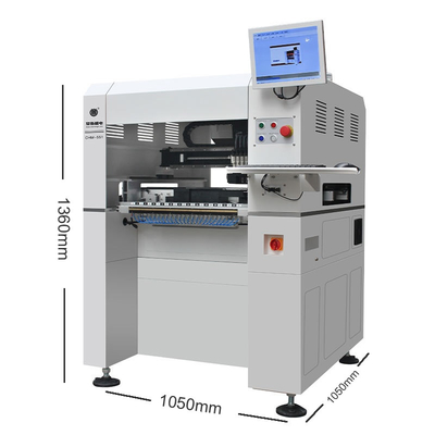 สาย SMT ขนาดเล็กและปานกลาง พร้อมเครื่องพิมพ์ Stecnil 3250 CHM-551 SMT Pick and Place Machine 830 รีฟลอว์โฟน
