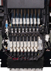 ชาร์มไฮ TM08 เครื่องผลิต PCBA SMT Pick And Place Machine 8 หัว 80 เครื่องให้อาหาร