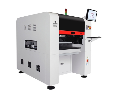 ชาร์มไฮ TM08 เครื่องผลิต PCBA SMT Pick And Place Machine 8 หัว 80 เครื่องให้อาหาร