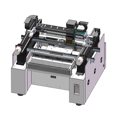 ชาร์มไฮ TM08 เครื่องผลิต PCBA SMT Pick And Place Machine 8 หัว 80 เครื่องให้อาหาร