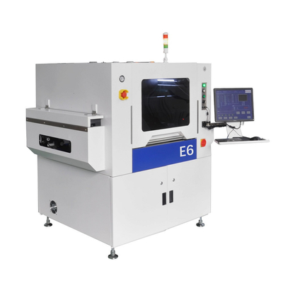 E6 เครื่องพิมพ์หน้าจอ Vison SMT แบบอัตโนมัติเต็ม 600x350mm