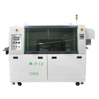 เครื่องเชื่อมคลื่นขนาดเล็กไร้鉛 250DS สําหรับ PCB DIP สายการผลิต