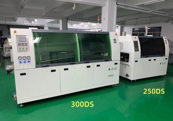 เครื่องเชื่อมคลื่นไร้สารนํา 250DS 300DS 350DS สําหรับ PCB DIP Line