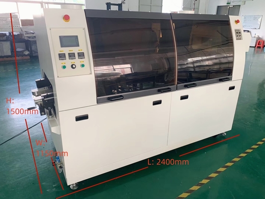 ชาร์มไฮ 250DS เครื่องเชื่อมคลื่นอัตโนมัติ ไม่มีหมูสําหรับสายประกอบ PCB