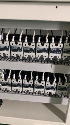 รถไฟฟ้าอัตโนมัติเต็ม 6 โซน Temp โฟนฟรี Lead Reflow 2200 * 350 มม PC การควบคุมเครื่องทําความร้อน