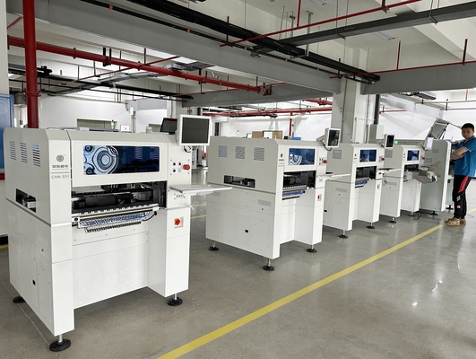 อุตสาหกรรมความแม่นยําสูง 4 หัว Pick จุดเครื่องกับอัตโนมัติ Changer, การสนับสนุน 0201 BGA