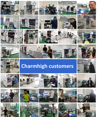 Charmhigh Desktop 2 Head SMT Pick And Place Machine การผลิตชุดเล็ก การทําต้นแบบ การวิจัย การสอน