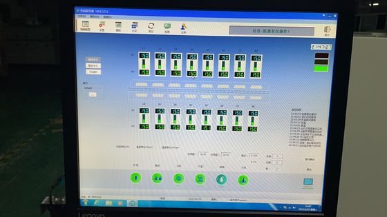 CHM-PC850 เปลือกหลอมหลอมขนาดใหญ่ไร้หมู 8 โซน รถไฟฟ้าอัตโนมัติเต็ม + การควบคุม PC 3150x500 มม.