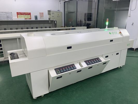 เตาอบ Reflow CHM-6635 6 โซนอุณหภูมิ (บน 6 + ล่าง 6) 2200*350mm เครื่องบัดกรี Reflow SMT
