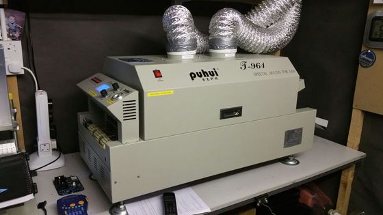 CHM-551 SMD สายการผลิต SMT สายการประกอบ ความแม่นยําสูง 4 หัว PCB ทําหุ่นยนต์