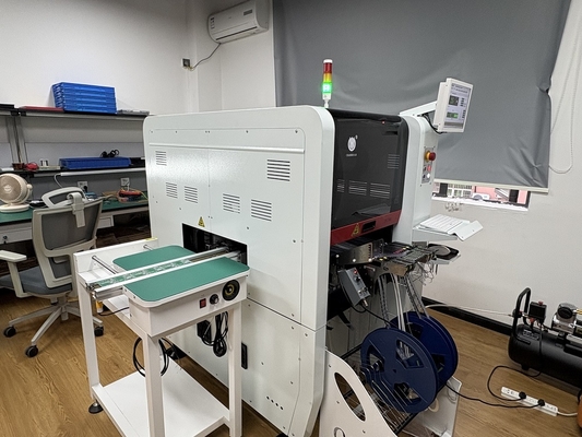 ชาร์มไฮ TC06 เครื่องเลือกและวาง 6 หัว Compact & High Precision SMT Solution