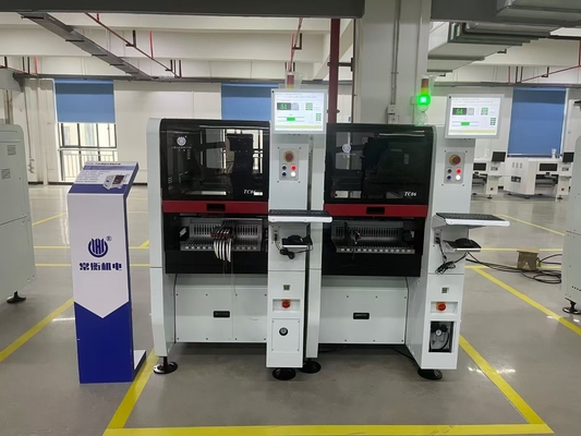 ชาร์มไฮ TC06 เครื่องเลือกและวาง 6 หัว Compact & High Precision SMT Solution