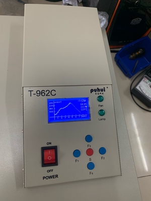 T962C พร้อมไอเสีย 2500w SMT เตาอบ Reflow 400 * 600 มม. เครื่องทำความร้อน IC อินฟราเรด BGA SMD SMT เครื่องทำความร้อน