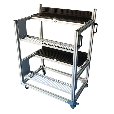 รถเข็นป้อนเก็บของ NXT อัลลอยด์อลูมิเนียม สำหรับเครื่อง FUJI NXT Electric Feeder Charmhigh SMT