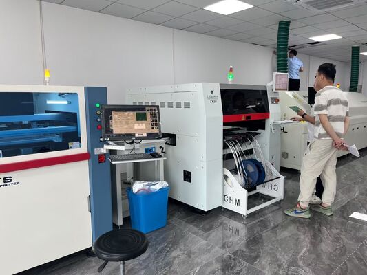 สายการประกอบ PCB อัตโนมัติเต็มรูปแบบประสิทธิภาพสูงสำหรับการผลิตอุปกรณ์อิเล็กทรอนิกส์