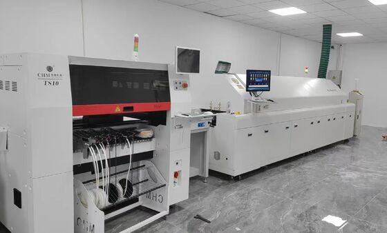 สายการประกอบ PCB อัตโนมัติเต็มรูปแบบประสิทธิภาพสูงสำหรับการผลิตอุปกรณ์อิเล็กทรอนิกส์