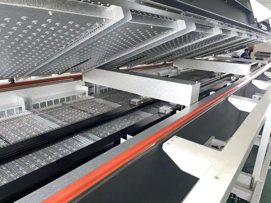 8800 เตาเผาปั่นกลับขนาดใหญ่ รถไฟฟ้าอัตโนมัติเต็ม PC การควบคุม