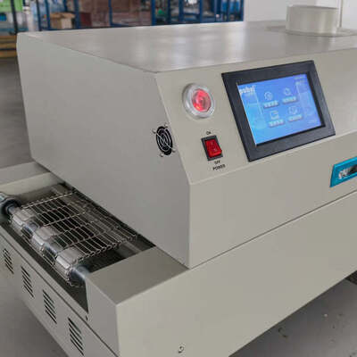เตาอบ Reflow T961 สำหรับตั้งโต๊ะ พร้อมสายพาน 730*230mm 6 โซนอุณหภูมิ เครื่องบัดกรี 3.5KW