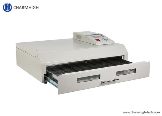 พื้นที่ผสมผสานขนาดใหญ่ T962C SMT รถอบอัดกลับ อินฟราเรด IC Heater 2500w เครื่องผสมผสาน LED