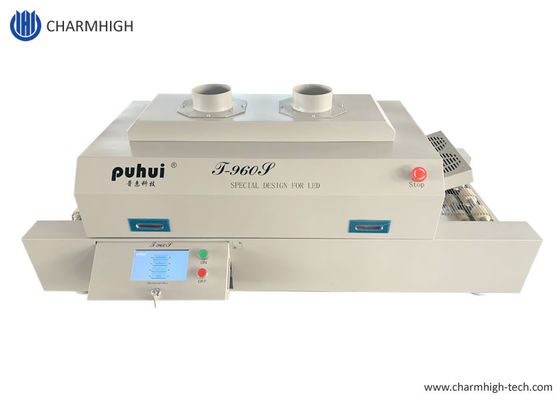 T960S SMT รถไฟฟ้าน้ํา 960*300 มม เครื่องทําความร้อนผสมผสานจอสัมผัส เขตอุณหภูมิ 5