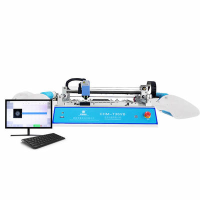 CHMT36VB หุ่นยนต์หยิบและวางด้วยมือสองด้าน 58 ตัวป้อน SMT Assembly