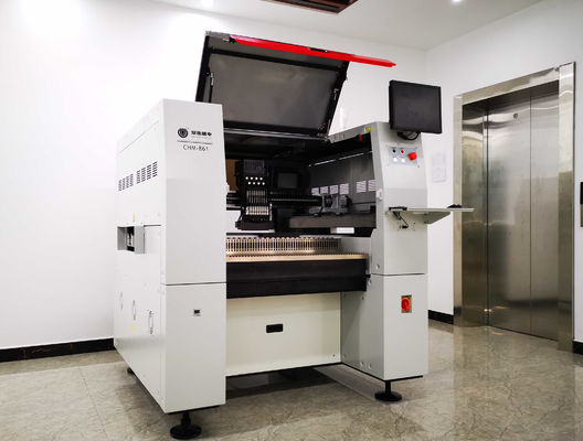 CHM-861 สายพานลำเลียงความเร็วสูง SMT Pick and place Machine 8 Heads 100 feeders