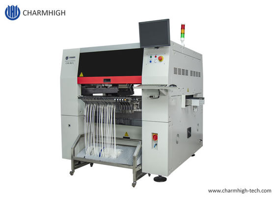 8 หัว 100 Feeders ความเร็วสูงในสาย SMT Pick and Place Machine CHM-861