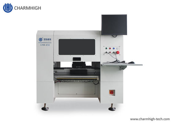ซอฟต์แวร์ใหม่ CHM-650 เครื่องคัดแยกและวาง 4 หัว 50 Feeders + PCB Rail